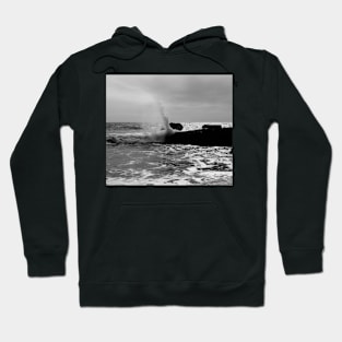 Splash. Panther Beach, California 2012 Hoodie